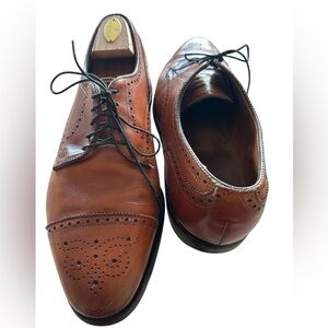 Allen Edmonds Classic Brown Leather Oxford’s Men's Shoes - Sanford . 11.5 D